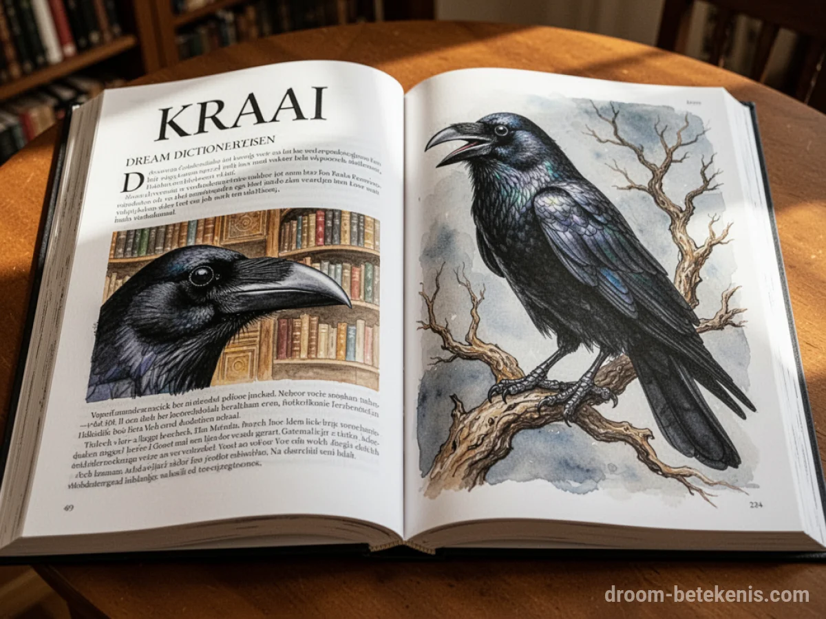 Algemene betekenis: het droomsymbool Kraai - Archetypen en symboliek
