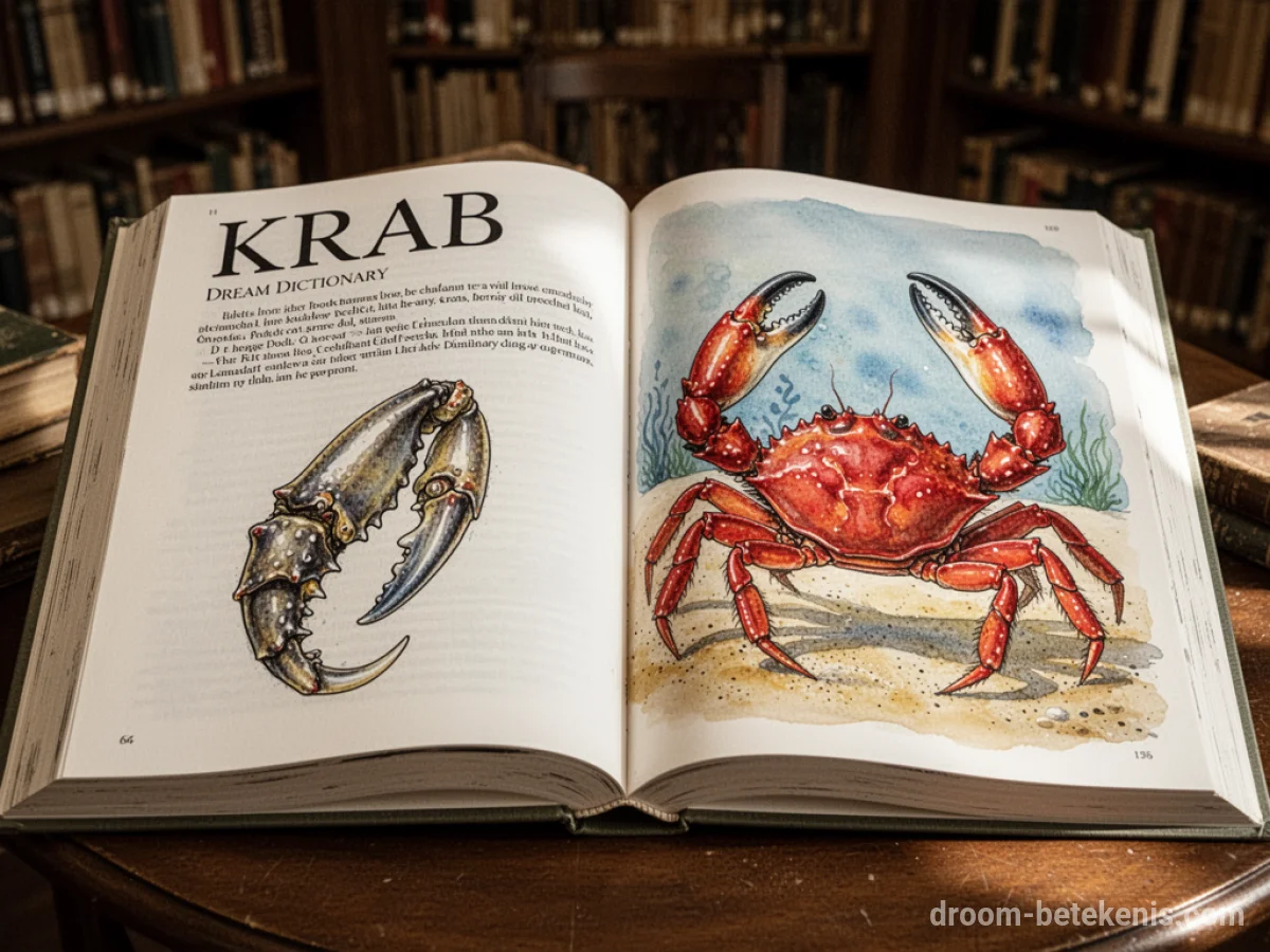 Algemene betekenis: het droomsymbool Krab - Archetypen en symboliek