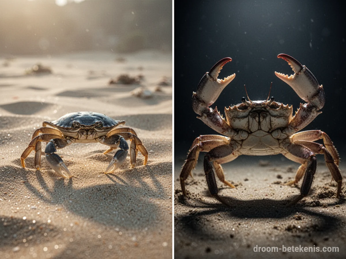 Gedetailleerde droominterpretatie: Verschillende scenario's met Krab in de droom