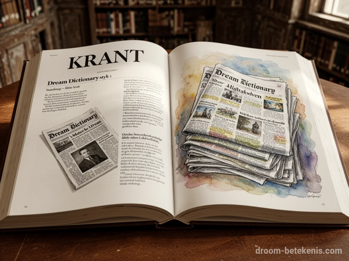 Algemene betekenis: het droomsymbool Krant - Archetypen en symboliek