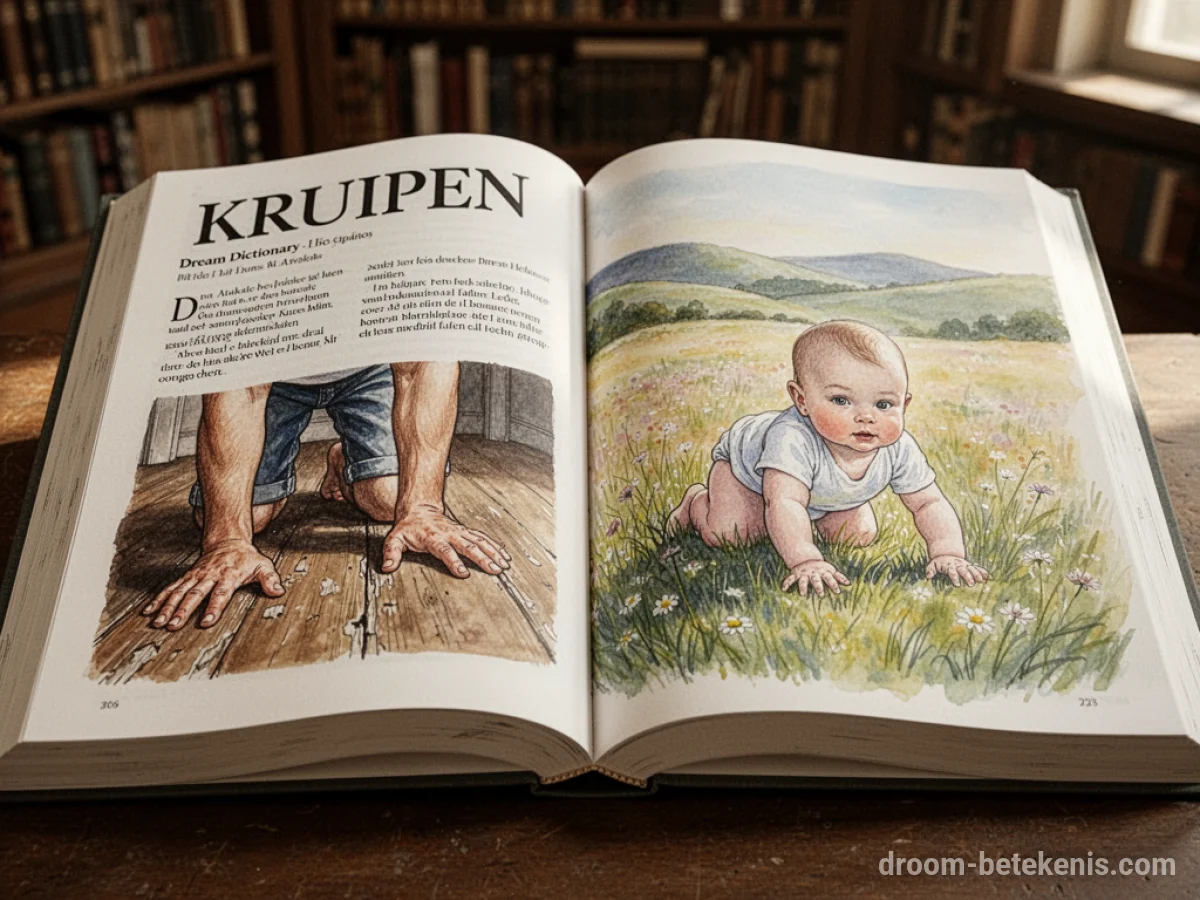 Algemene betekenis: het droomsymbool Kruipen - Archetypen en symboliek