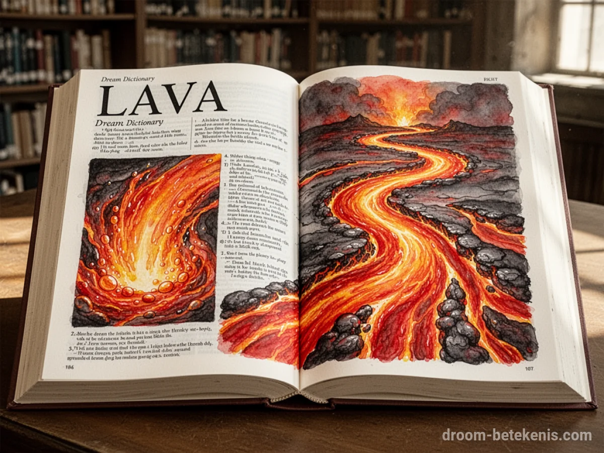 Algemene betekenis: het droomsymbool Lava - Archetypen en symboliek