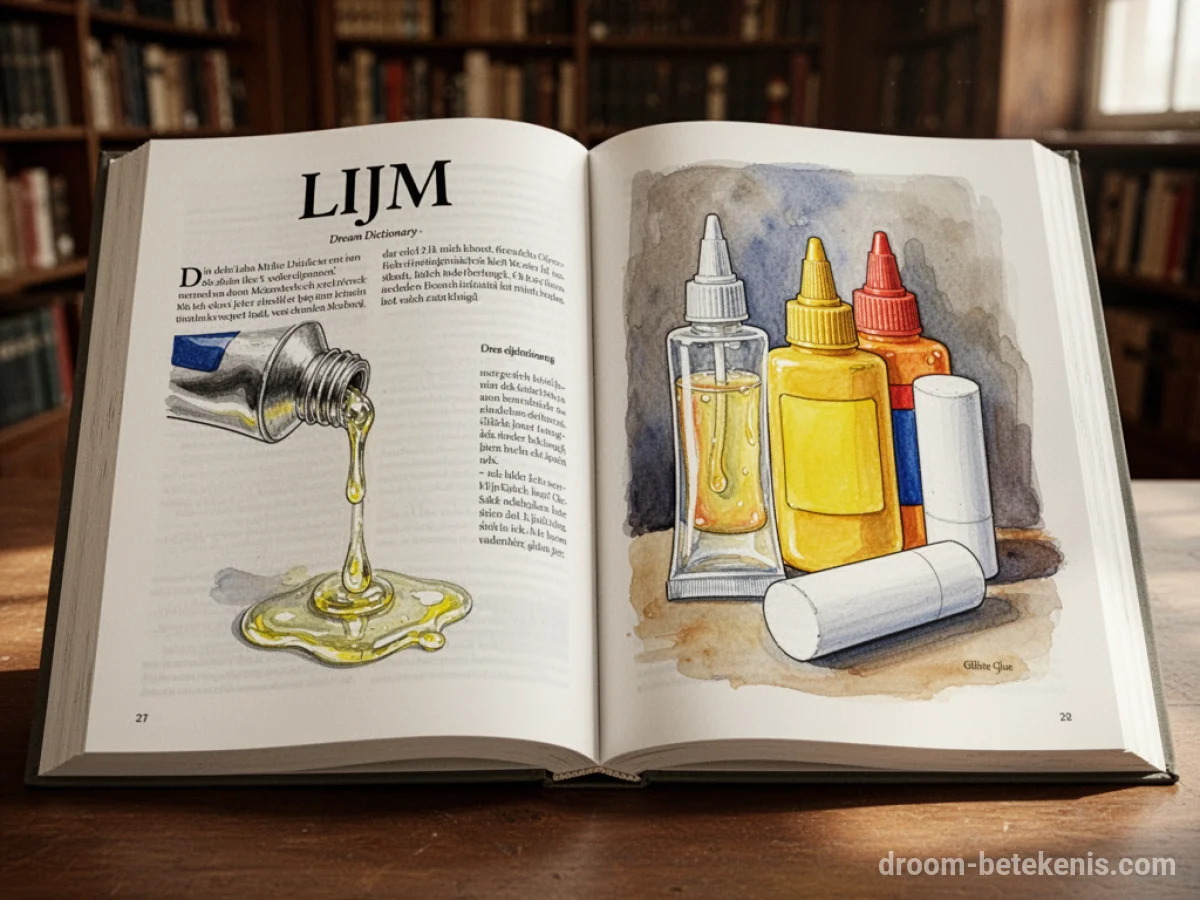 Algemene betekenis: het droomsymbool Lijm - Archetypen en symboliek