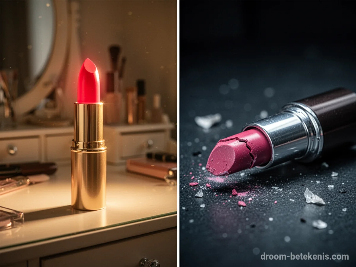 Gedetailleerde droominterpretatie: Verschillende scenario's met Lippenstift in de droom