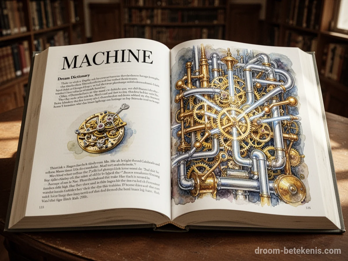 Algemene betekenis: het droomsymbool Machine - Archetypen en symboliek