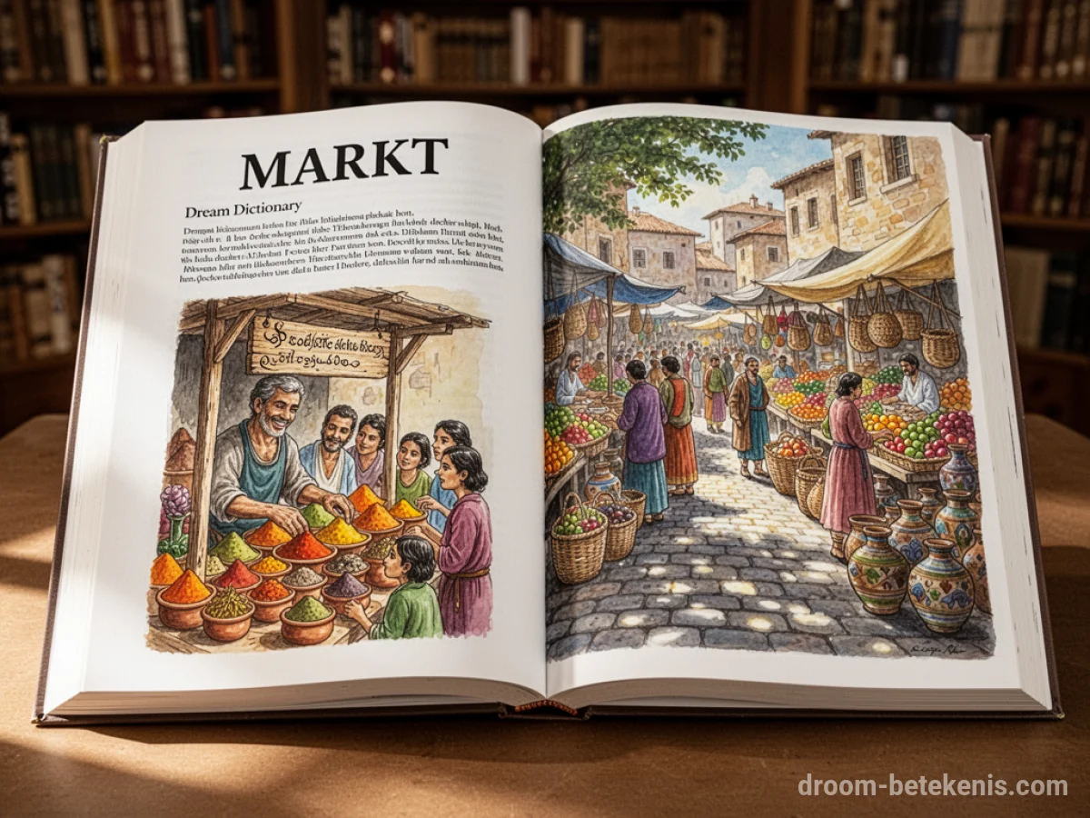 Algemene betekenis: het droomsymbool Markt - Archetypen en symboliek