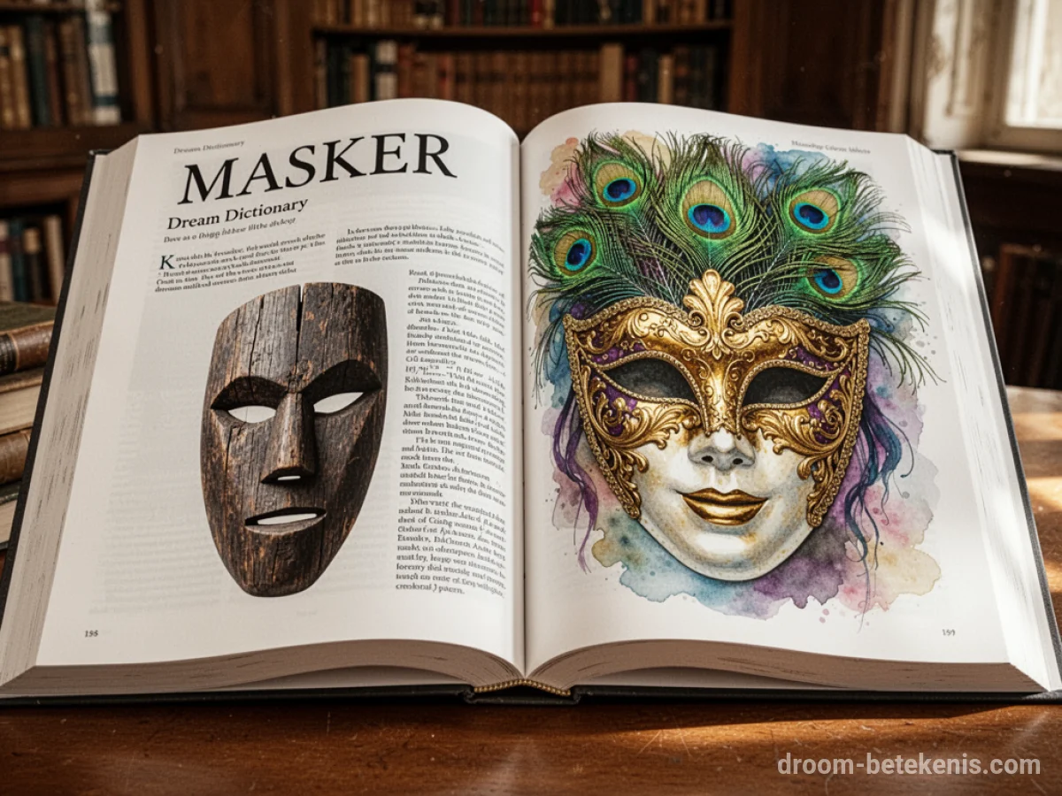 Algemene betekenis: het droomsymbool Masker - Archetypen en symboliek