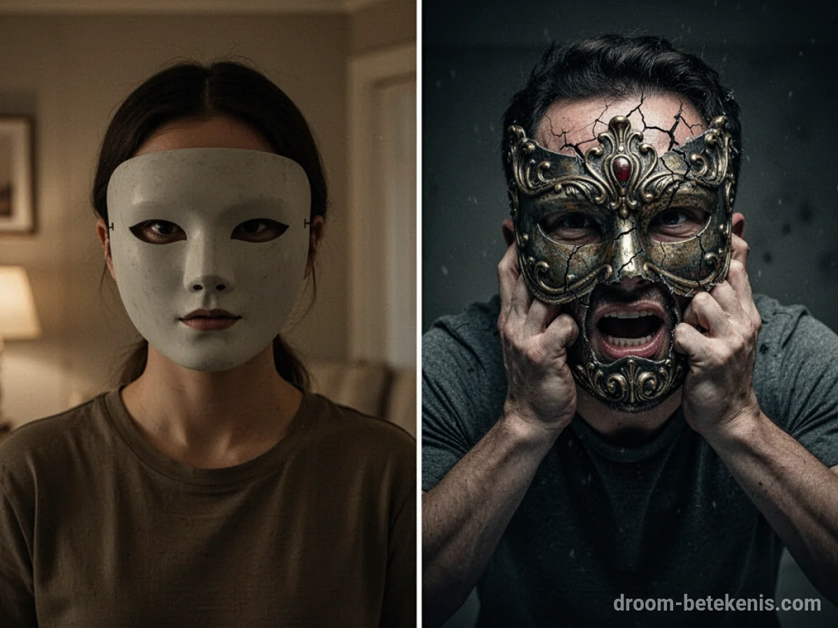 Gedetailleerde droominterpretatie: Verschillende scenario's met Masker in de droom