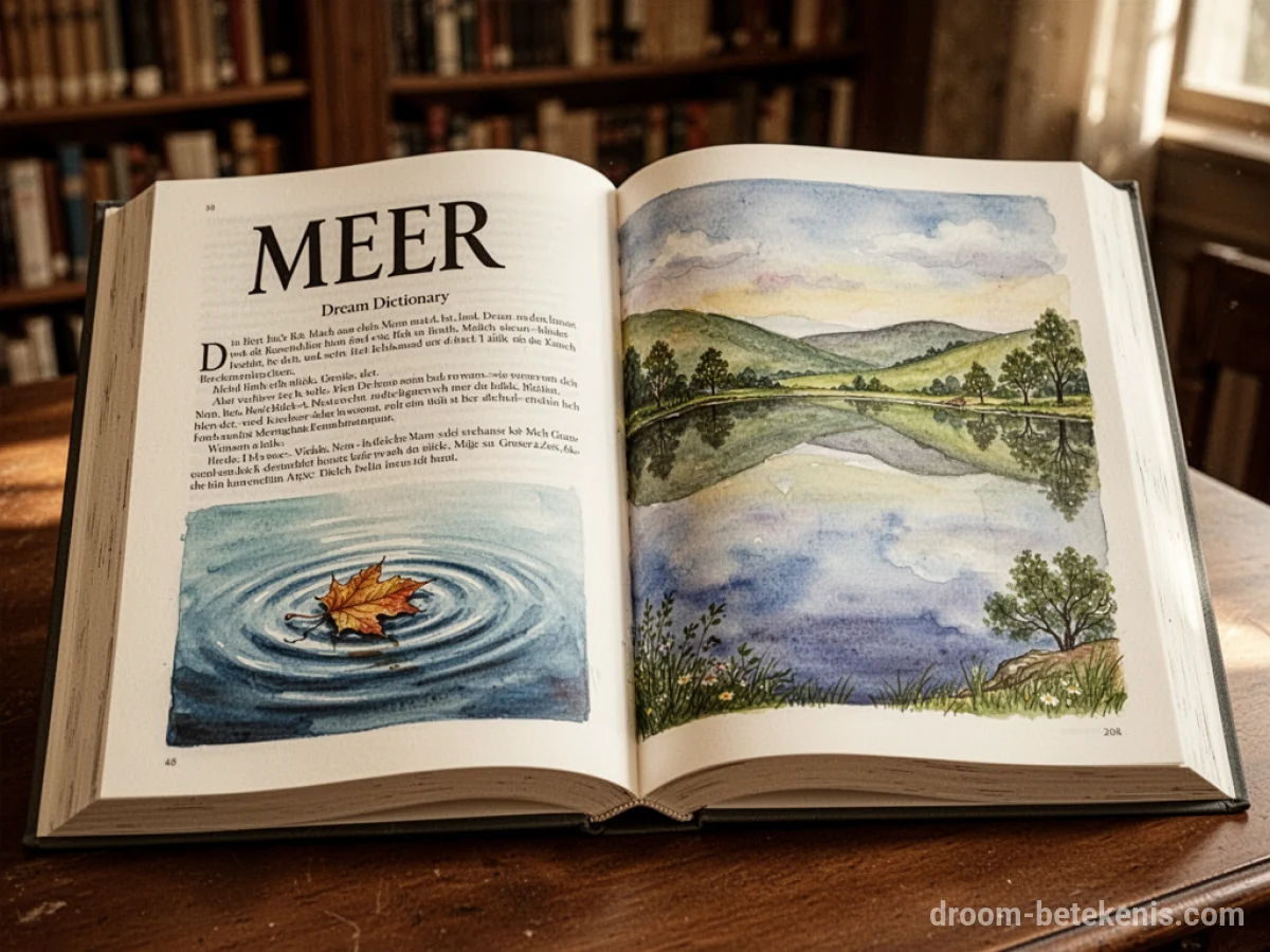 Algemene betekenis: het droomsymbool Meer - Archetypen en symboliek