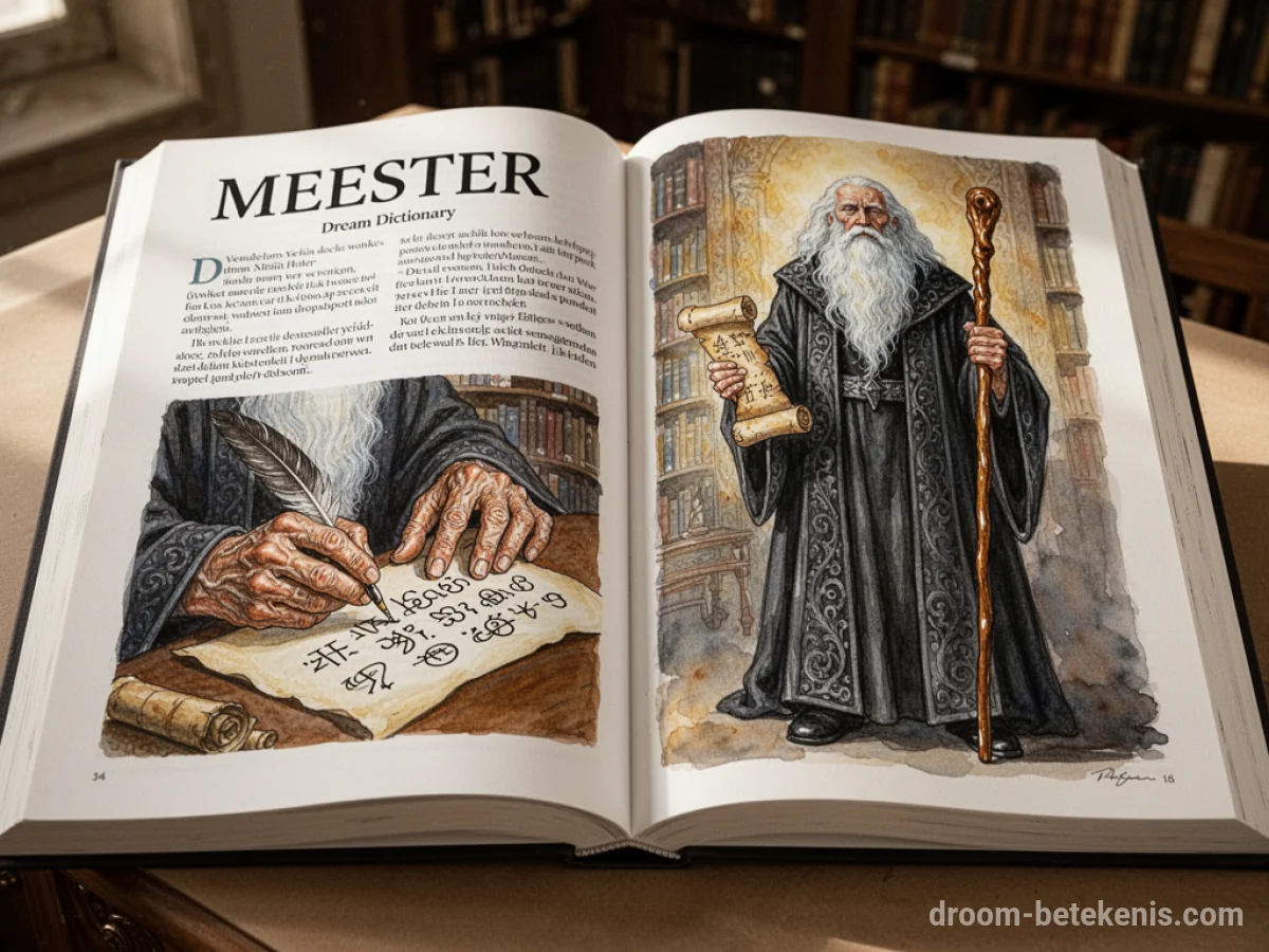 Algemene betekenis: het droomsymbool Meester - Archetypen en symboliek
