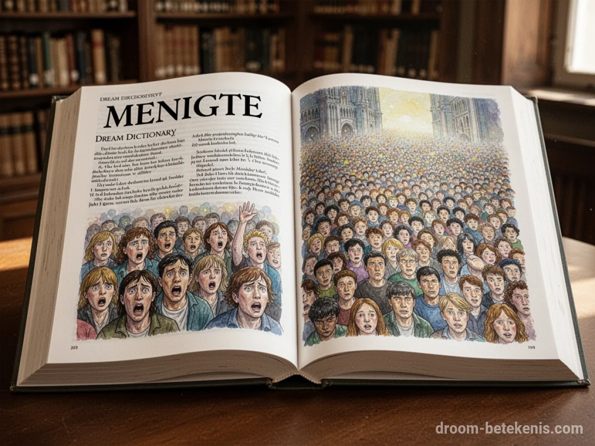 Algemene betekenis: het droomsymbool Menigte - Archetypen en symboliek