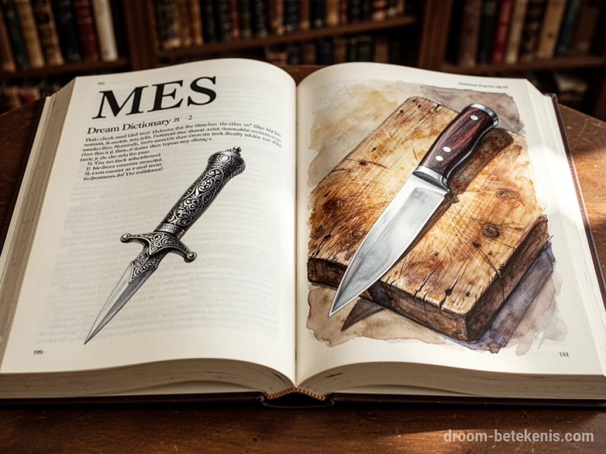 Algemene betekenis: het droomsymbool Mes - Archetypen en symboliek