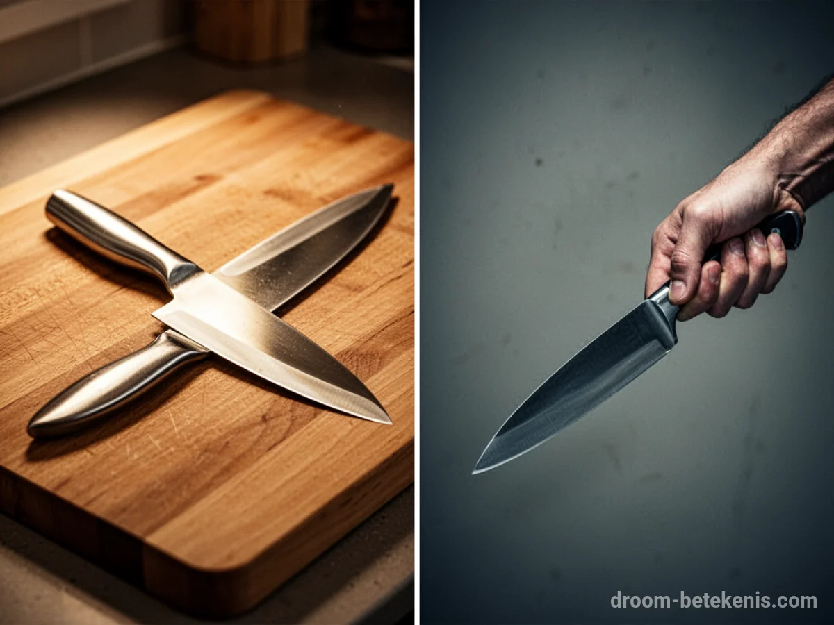 Gedetailleerde droominterpretatie: Verschillende scenario's met Mes in de droom