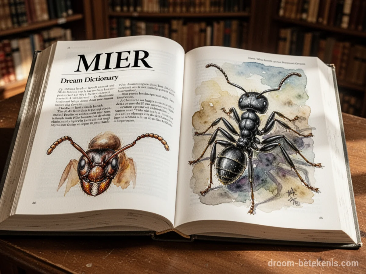 Algemene betekenis: het droomsymbool Mier - Archetypen en symboliek