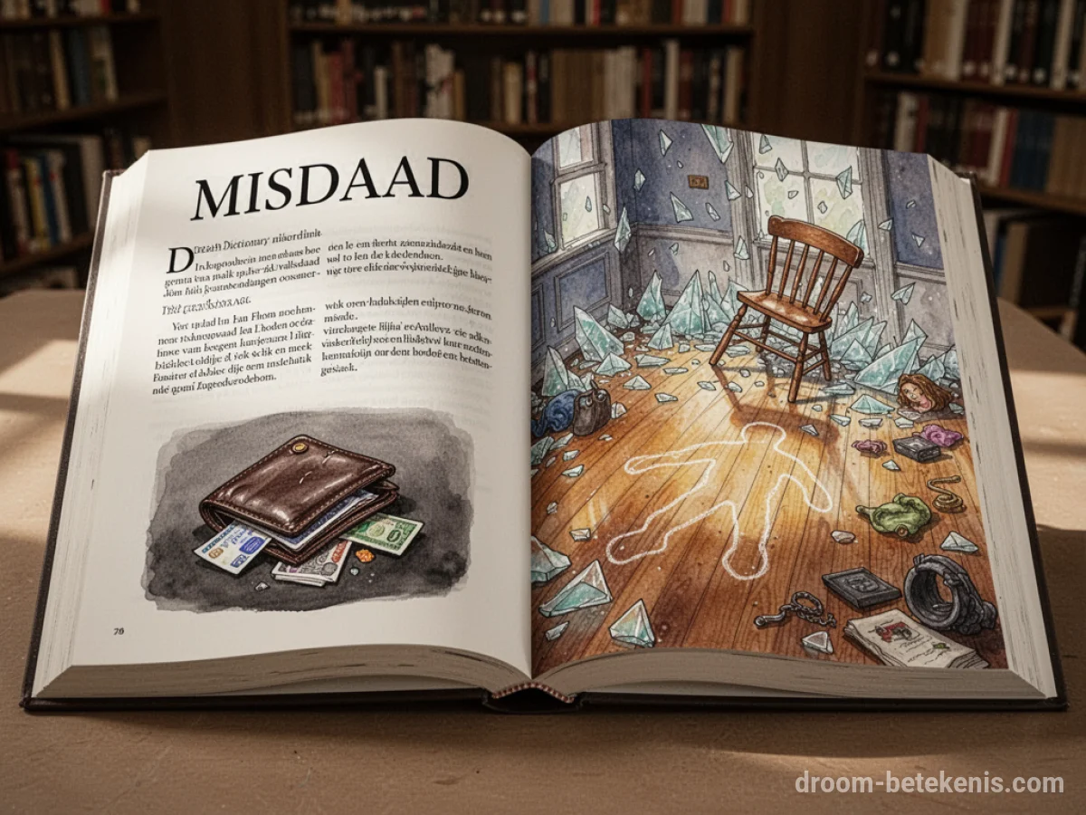 Algemene betekenis: het droomsymbool Misdaad - Archetypen en symboliek