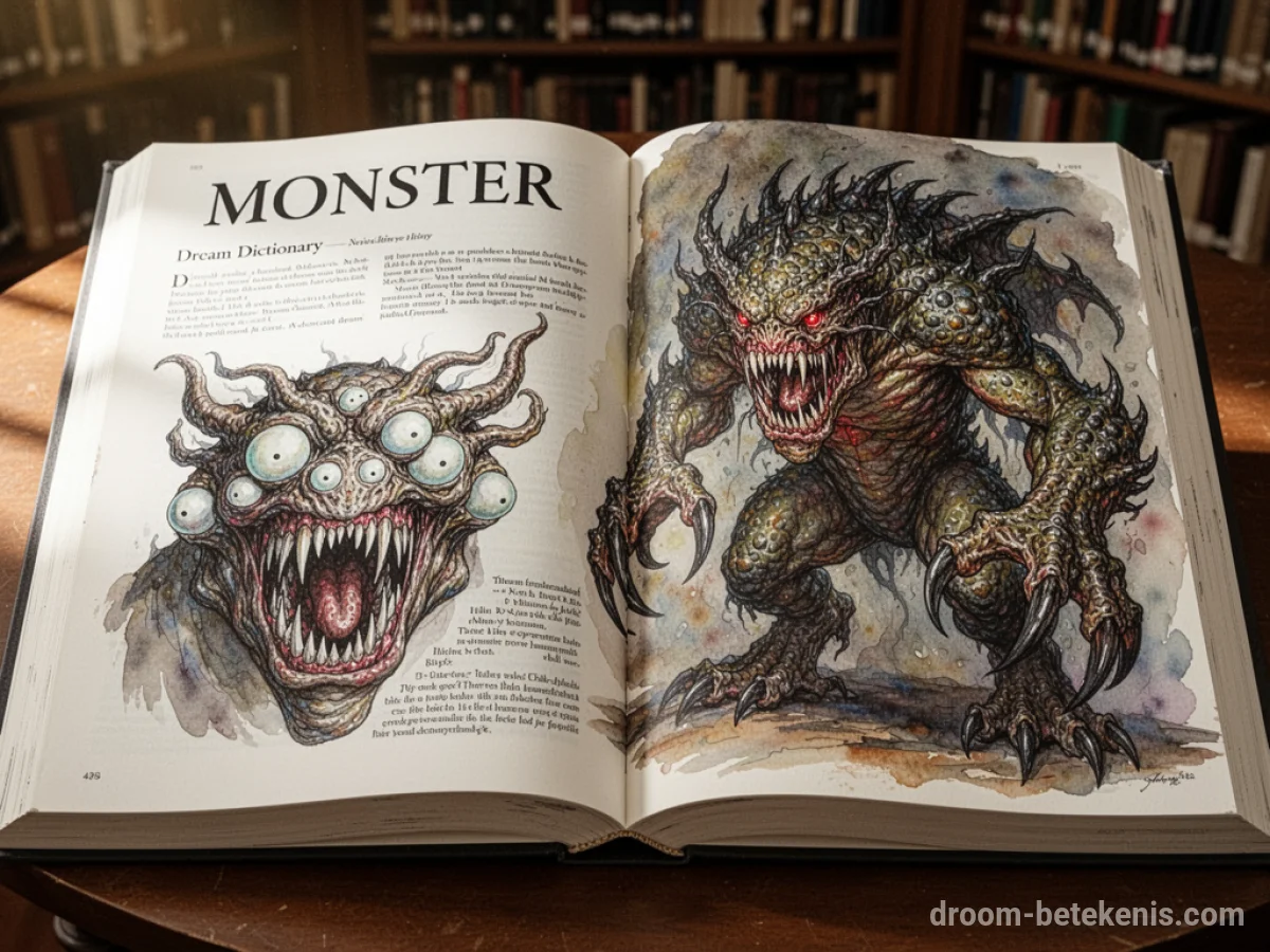 Algemene betekenis: het droomsymbool Monster - Archetypen en symboliek