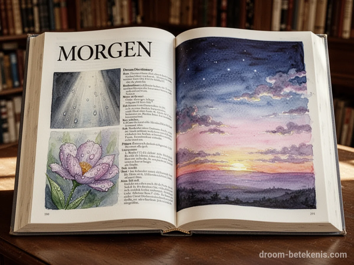 Algemene betekenis: het droomsymbool Morgen - Archetypen en symboliek