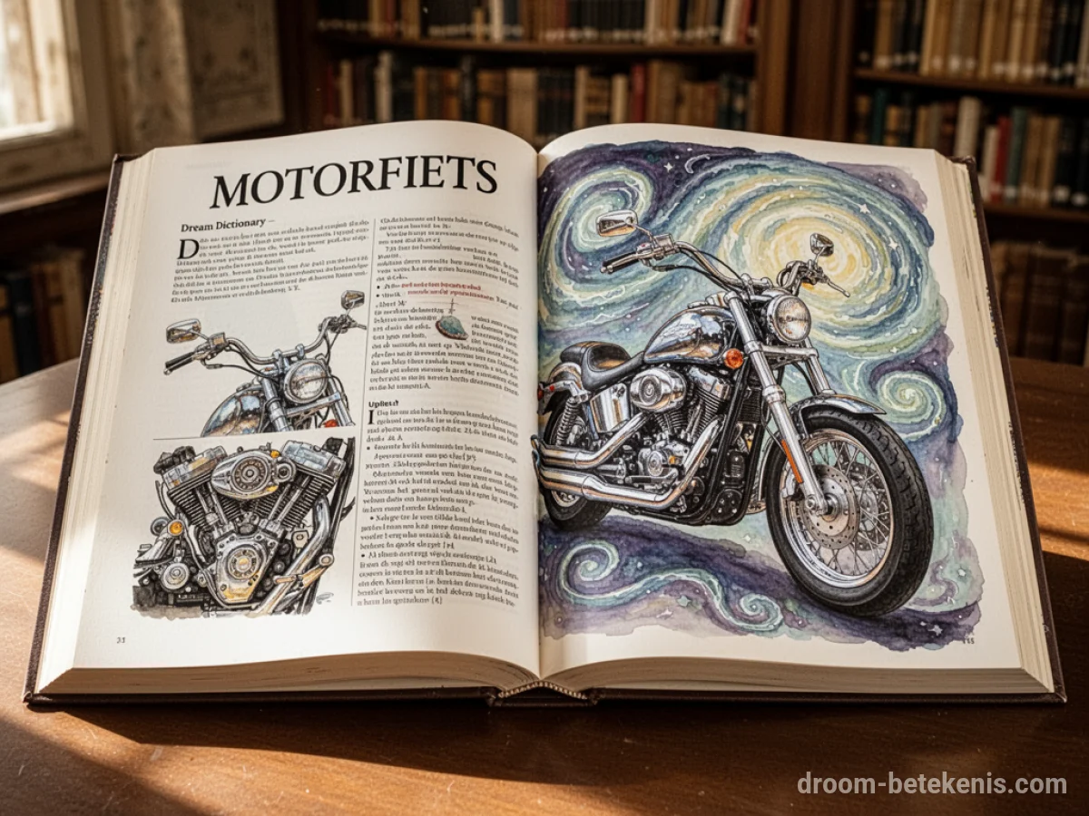Algemene betekenis: het droomsymbool Motorfiets - Archetypen en symboliek