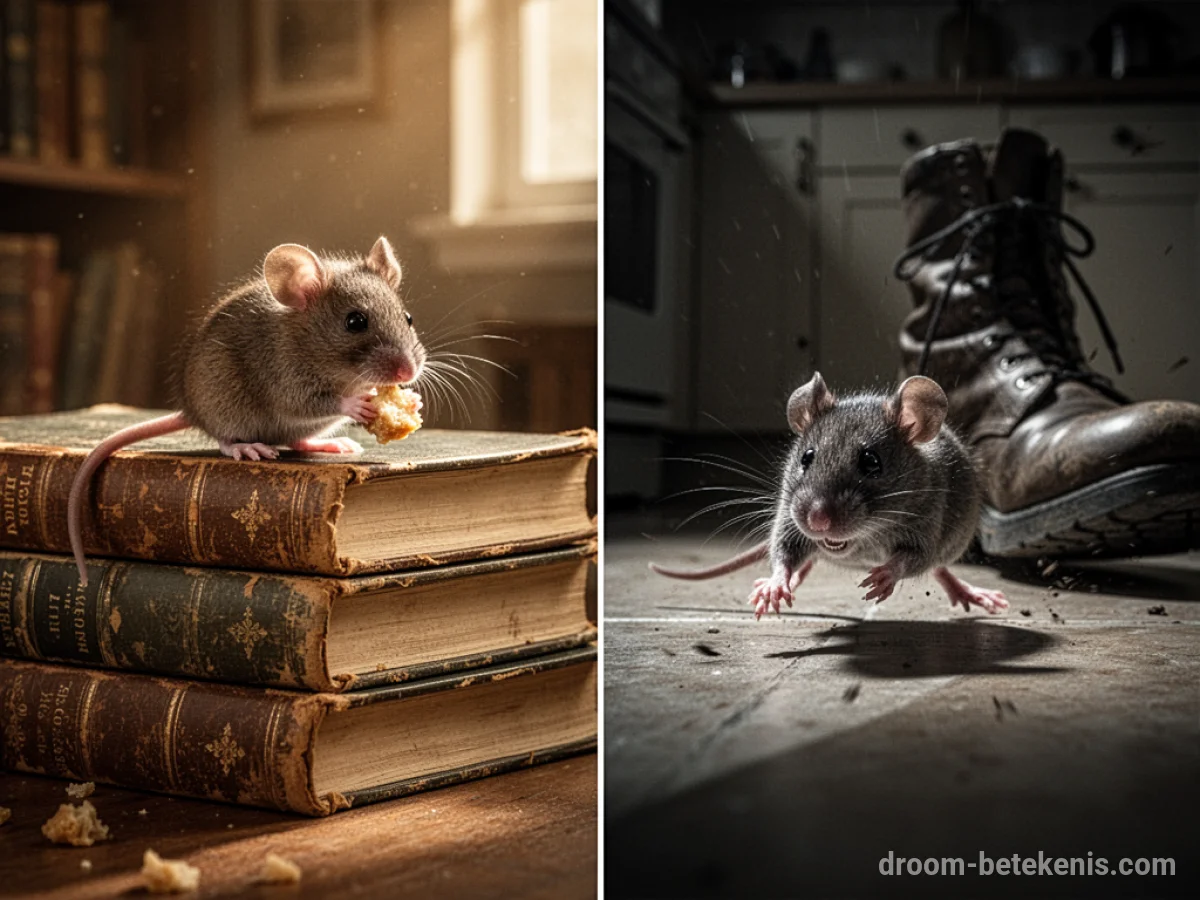 Gedetailleerde droominterpretatie: Verschillende scenario's met Muis in de droom