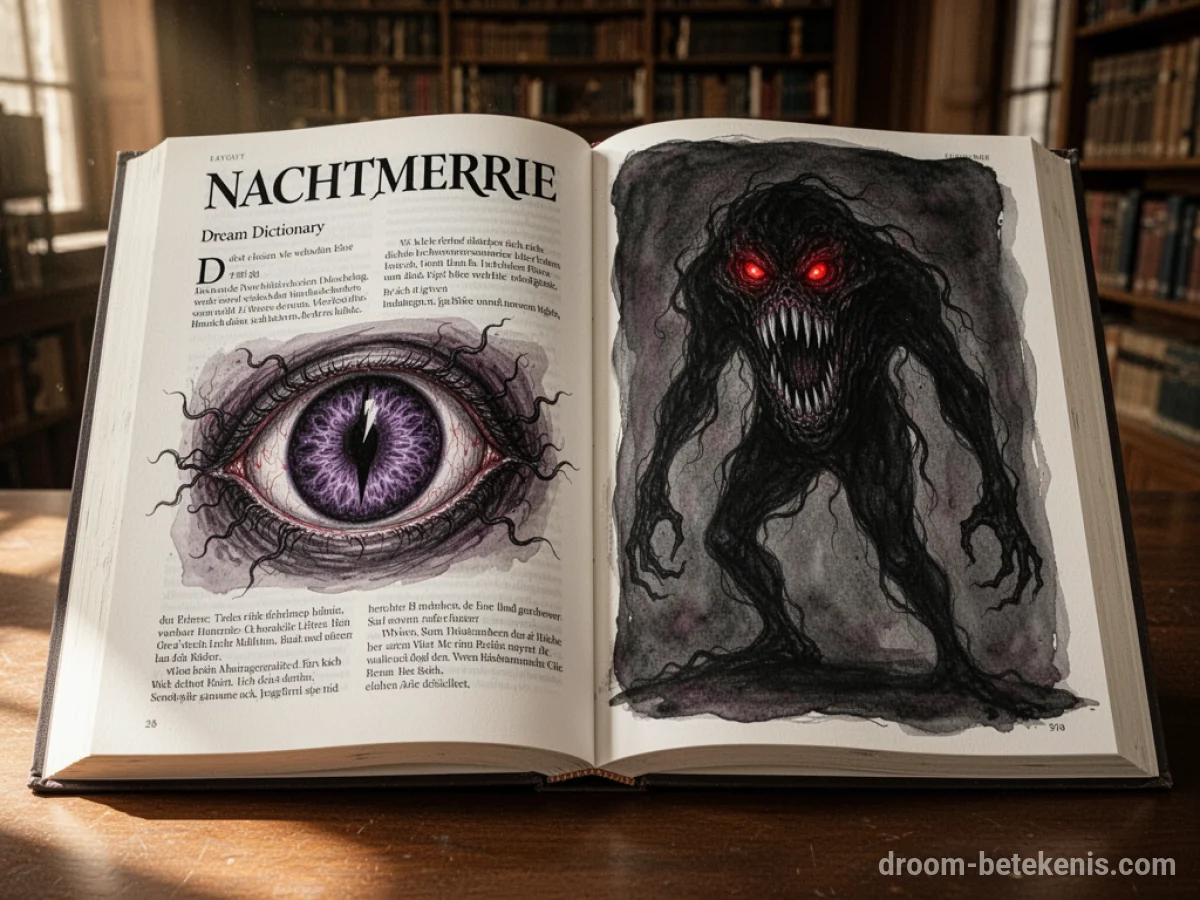 Algemene betekenis: het droomsymbool Nachtmerrie - Archetypen en symboliek