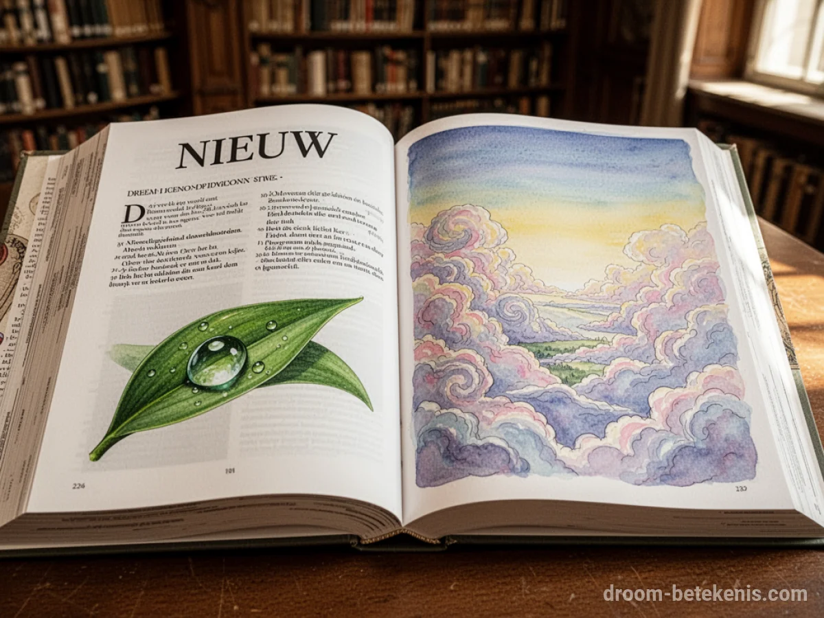 Algemene betekenis: het droomsymbool Nieuw - Archetypen en symboliek