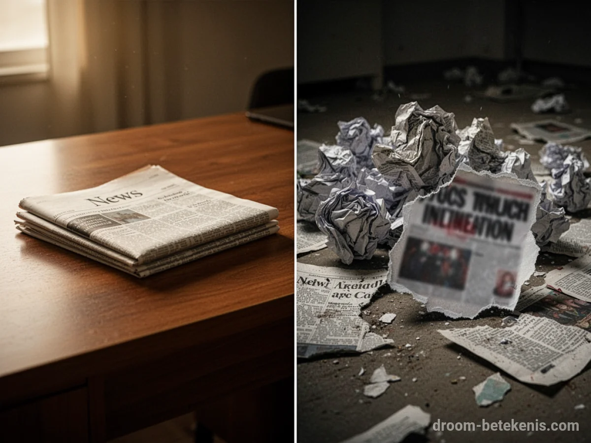 Gedetailleerde droominterpretatie: Verschillende scenario's met Nieuws in de droom