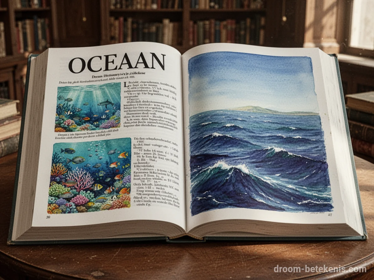 Algemene betekenis: het droomsymbool Oceaan - Archetypen en symboliek