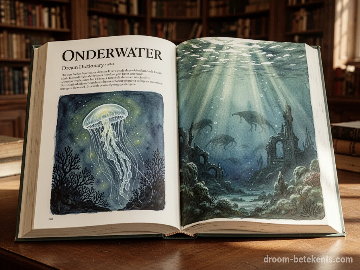 Algemene betekenis: het droomsymbool Onderwater - Archetypen en symboliek
