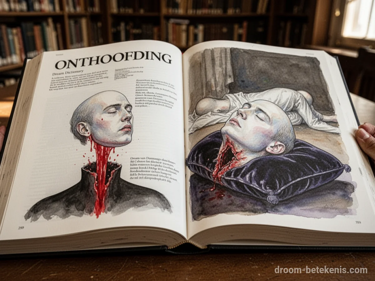 Algemene betekenis: het droomsymbool Onthoofding - Archetypen en symboliek