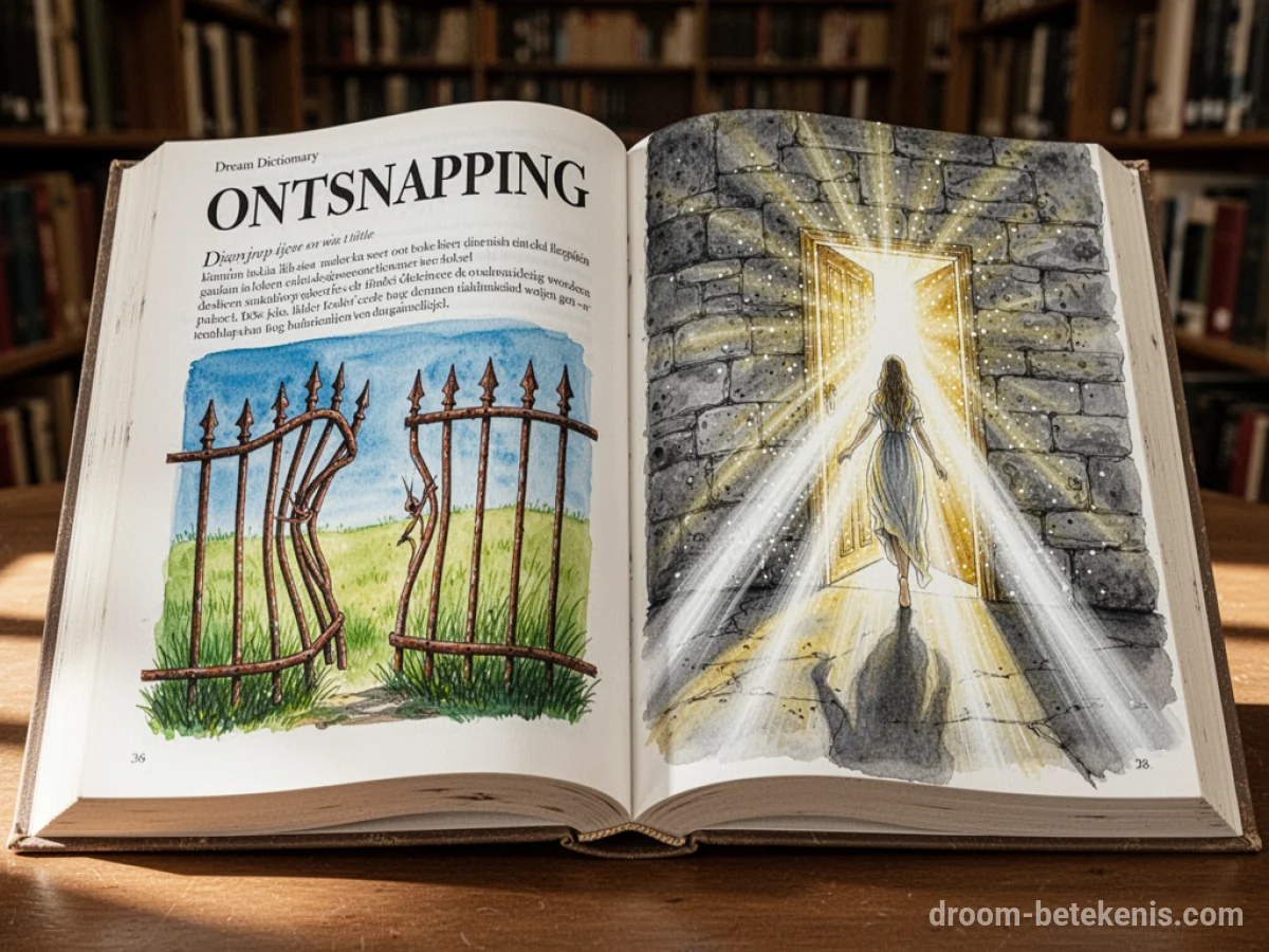 Algemene betekenis: het droomsymbool Ontsnapping - Archetypen en symboliek