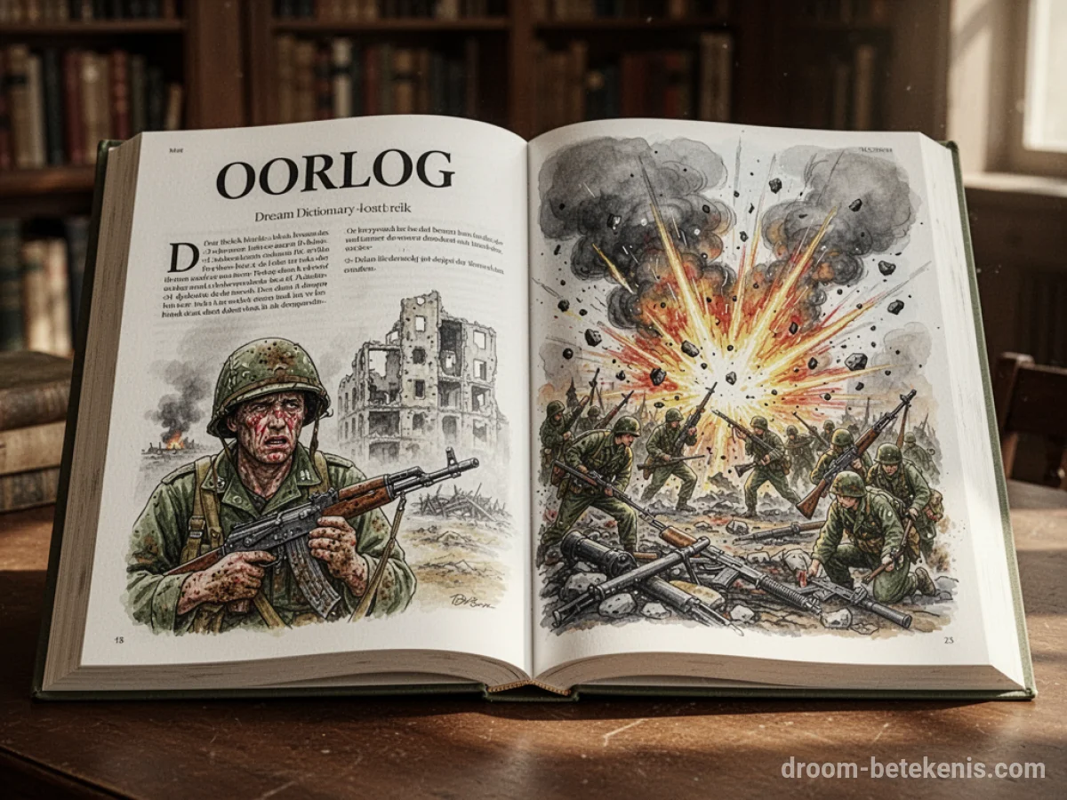 Algemene betekenis: het droomsymbool Oorlog - Archetypen en symboliek