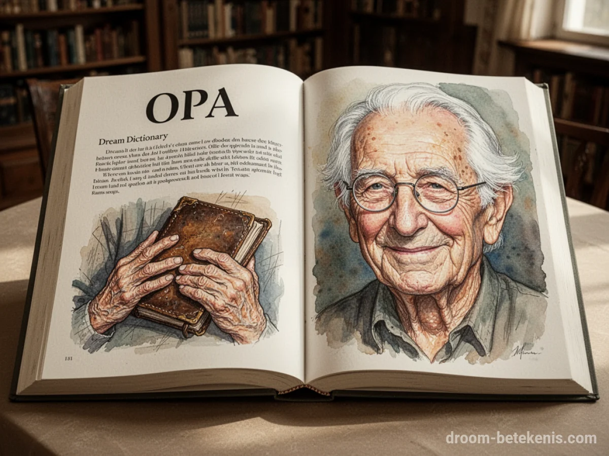 Algemene betekenis: het droomsymbool Opa - Archetypen en symboliek