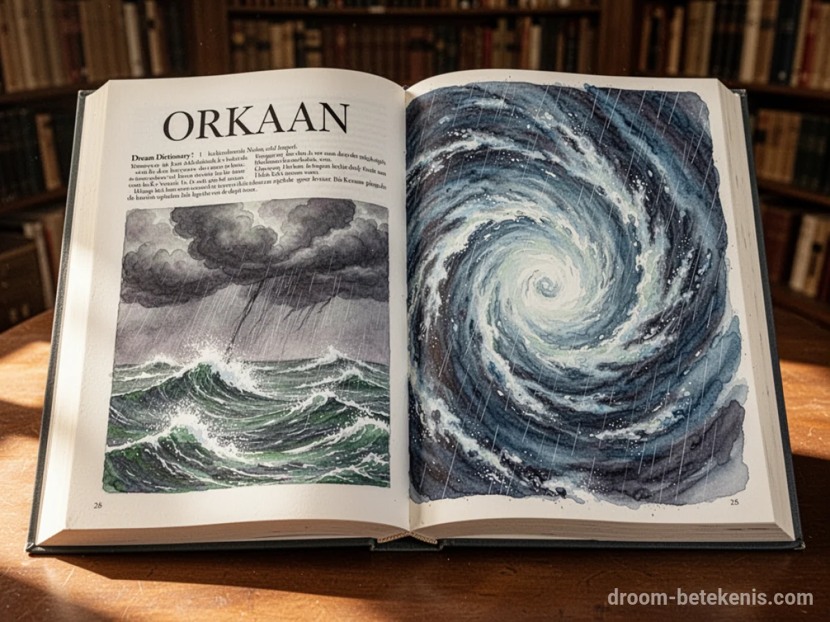 Algemene betekenis: het droomsymbool Orkaan - Archetypen en symboliek