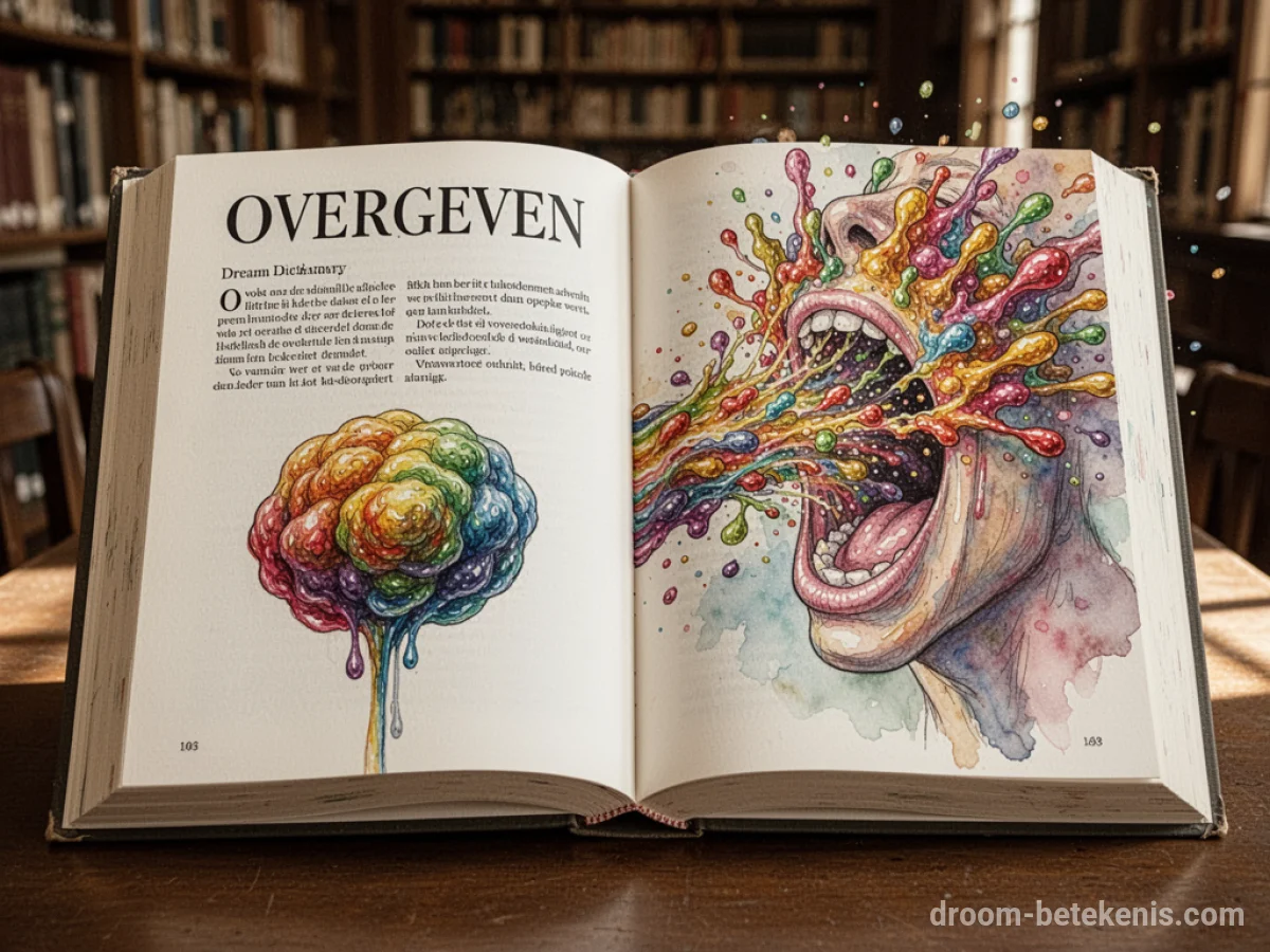 Algemene betekenis: het droomsymbool Overgeven - Archetypen en symboliek