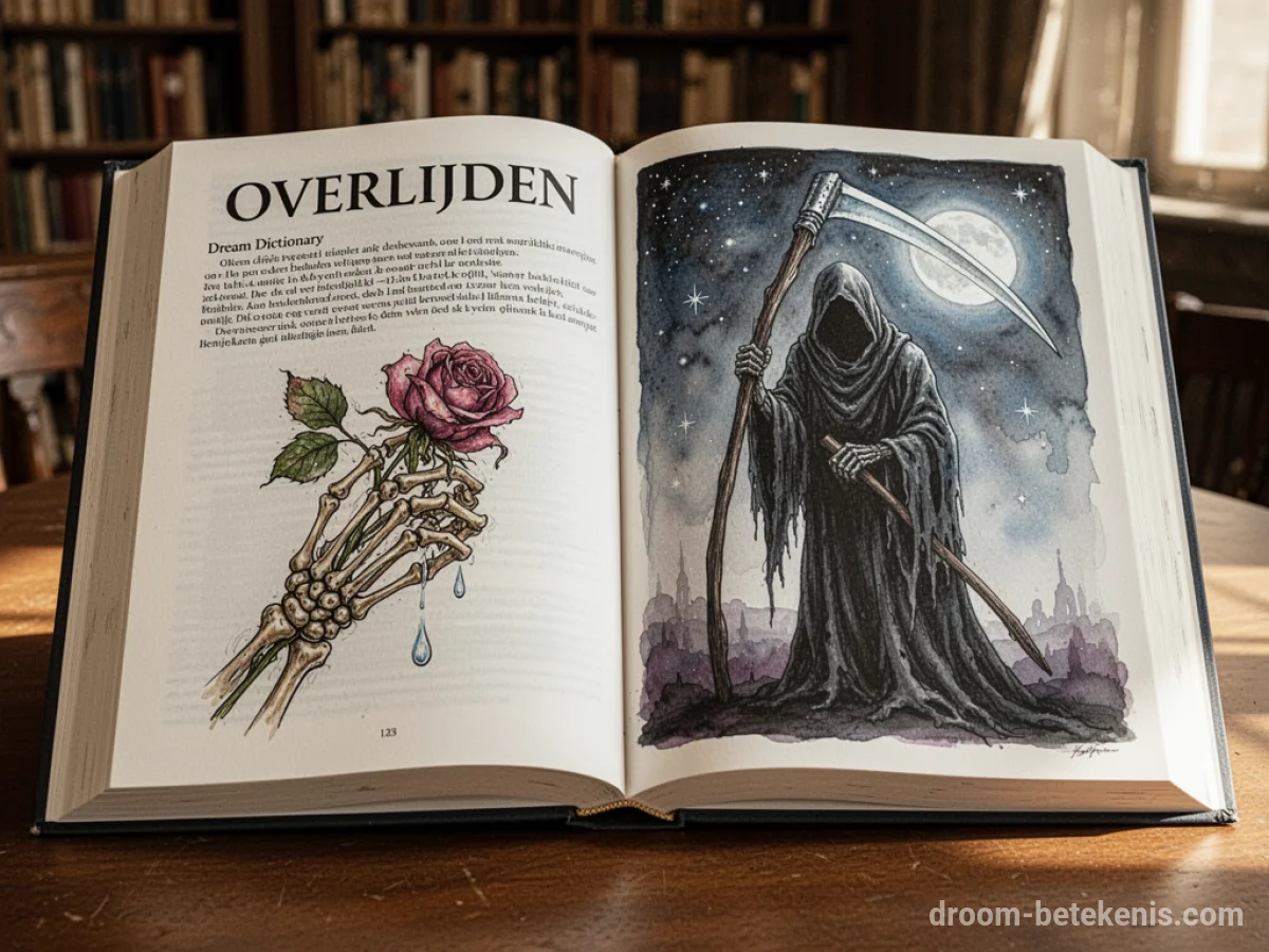 Algemene betekenis: het droomsymbool Overlijden - Archetypen en symboliek