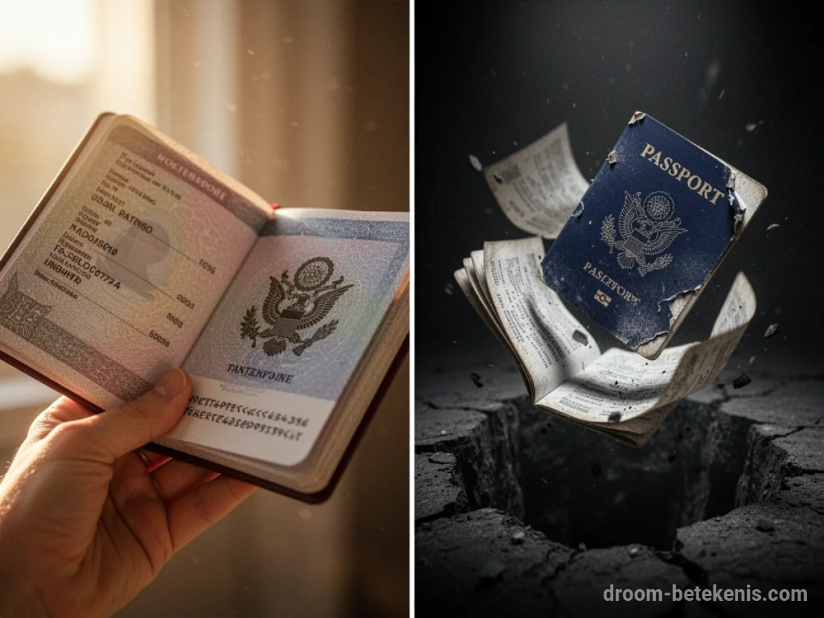 Gedetailleerde droominterpretatie: Verschillende scenario's met Paspoort in de droom