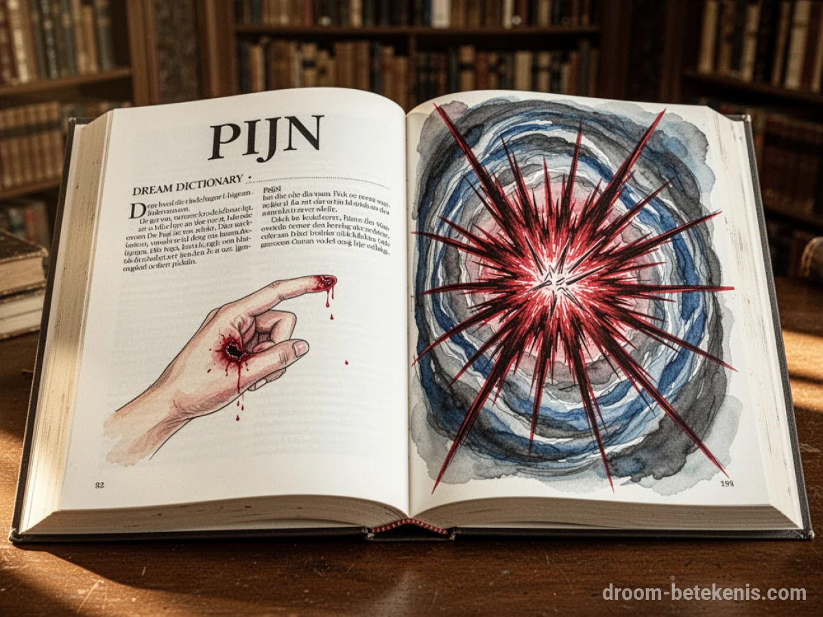 Algemene betekenis: het droomsymbool Pijn - Archetypen en symboliek