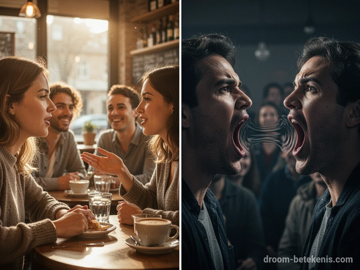 Gedetailleerde droominterpretatie: Verschillende scenario's met Praten in de droom