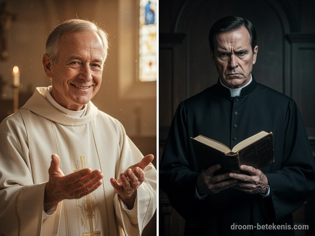 Gedetailleerde droominterpretatie: Verschillende scenario's met Priester in de droom