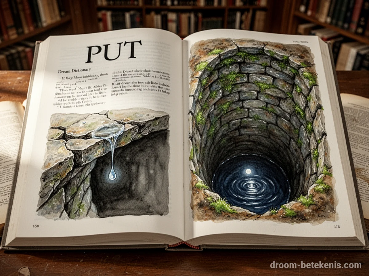 Algemene betekenis: het droomsymbool Put - Archetypen en symboliek