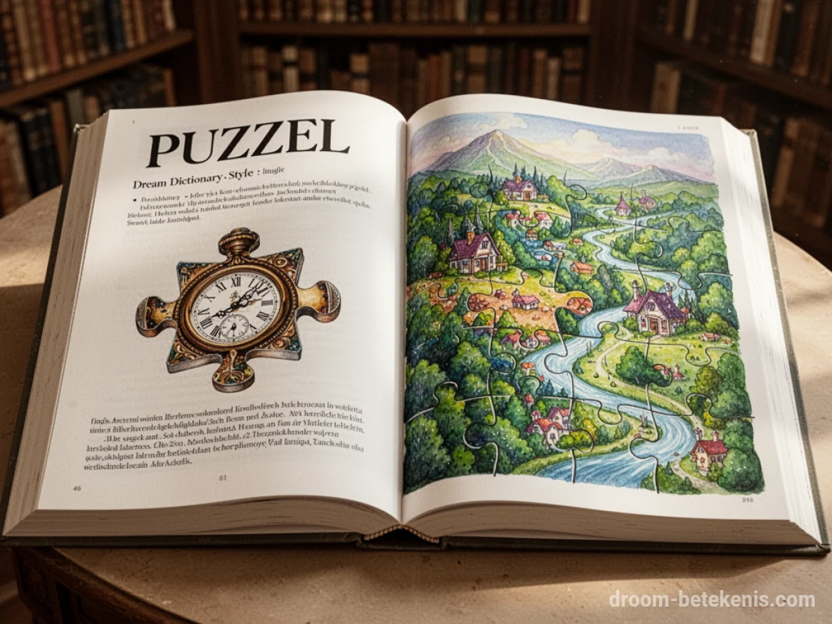 Algemene betekenis: het droomsymbool Puzzel - Archetypen en symboliek