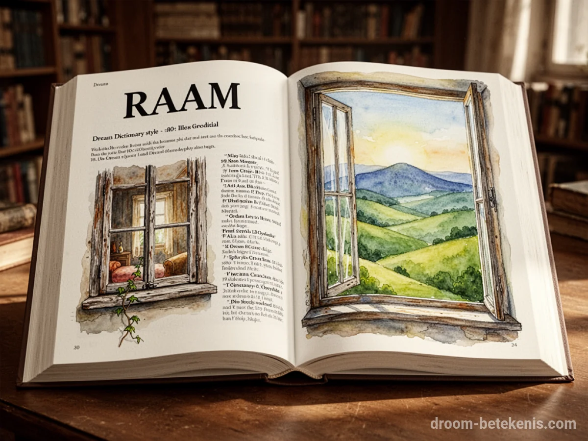 Algemene betekenis: het droomsymbool Raam - Archetypen en symboliek