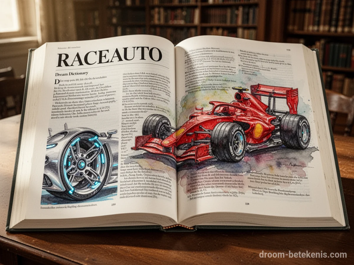 Algemene betekenis: het droomsymbool Raceauto - Archetypen en symboliek