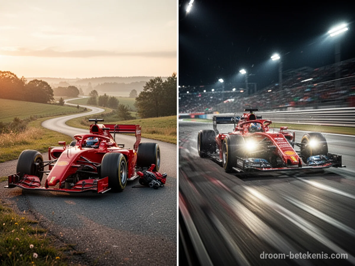 Gedetailleerde droominterpretatie: Verschillende scenario's met Raceauto in de droom