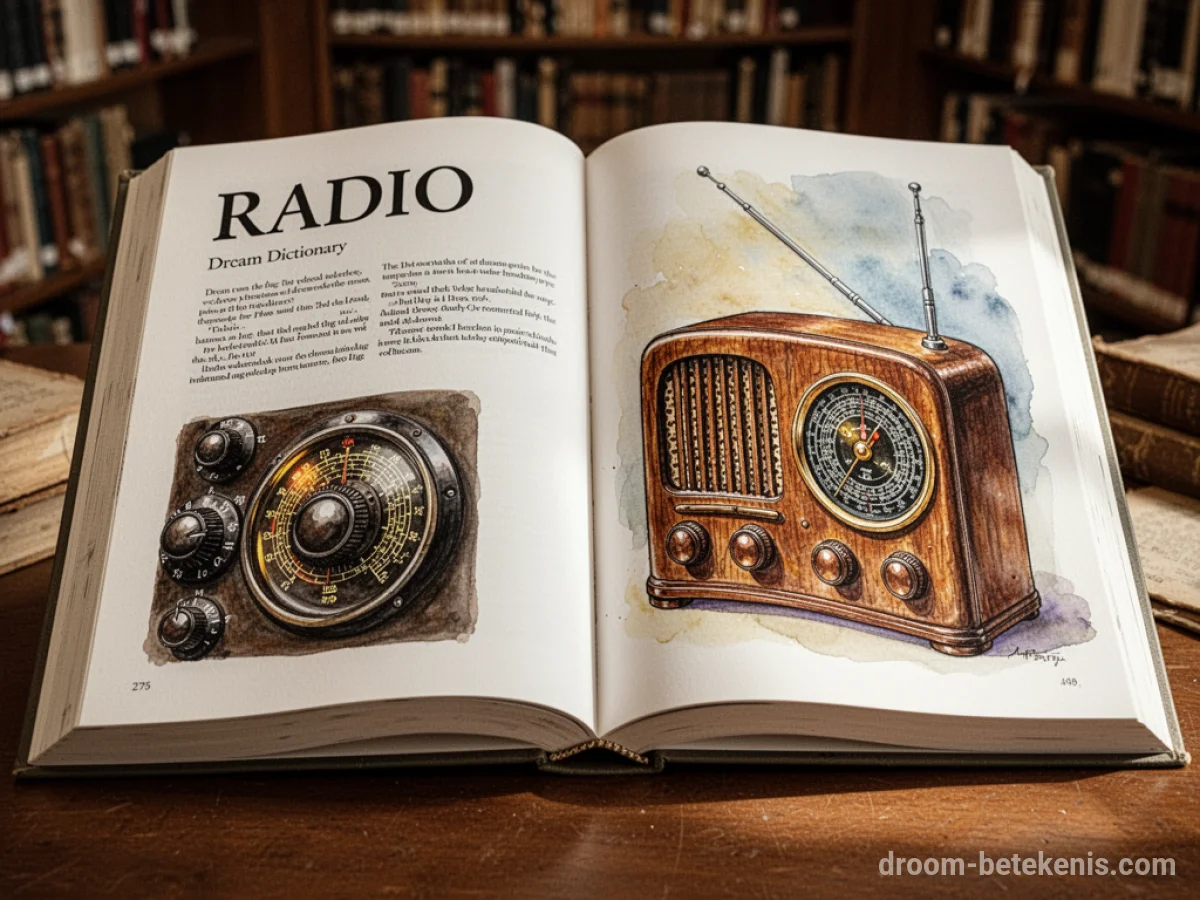 Algemene betekenis: het droomsymbool Radio - Archetypen en symboliek