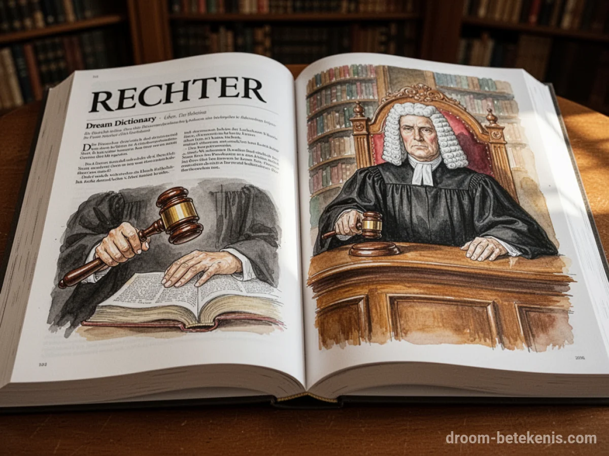 Algemene betekenis: het droomsymbool Rechter - Archetypen en symboliek
