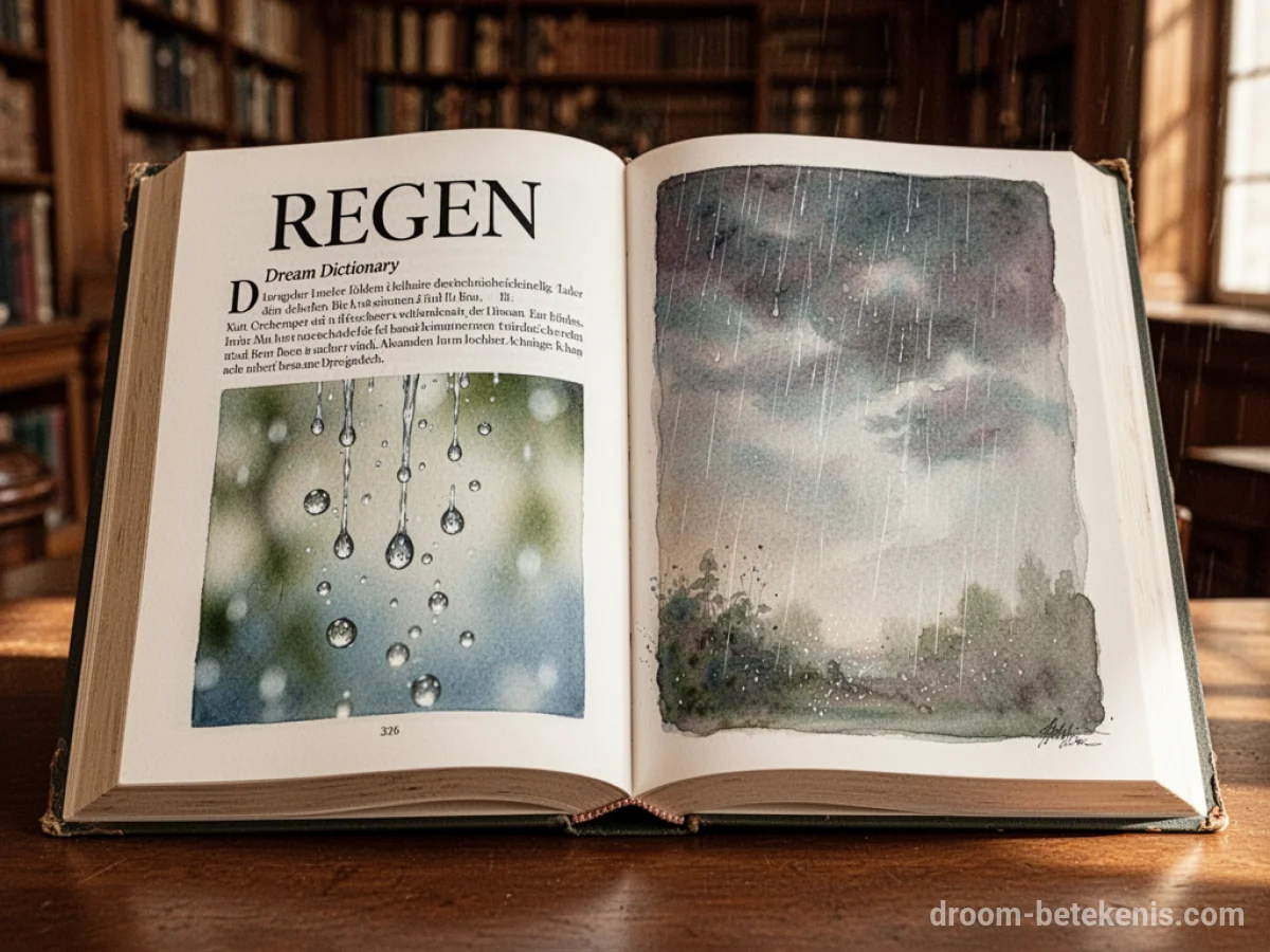 Algemene betekenis: het droomsymbool Regen - Archetypen en symboliek