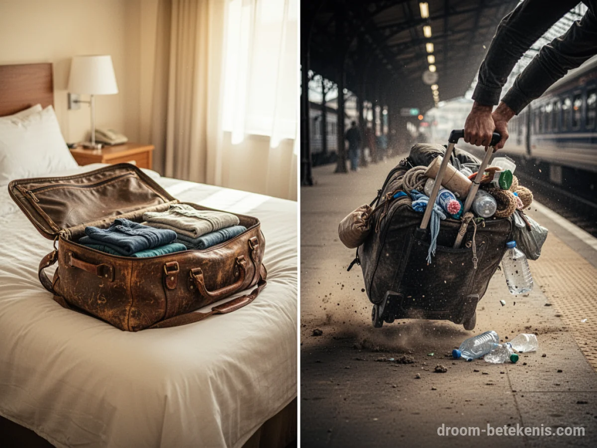 Gedetailleerde droominterpretatie: Verschillende scenario's met Reistas in de droom