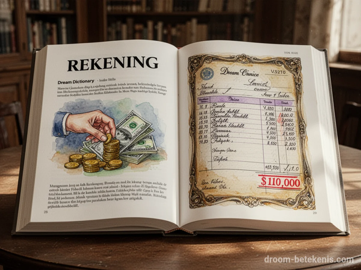 Algemene betekenis: het droomsymbool Rekening - Archetypen en symboliek