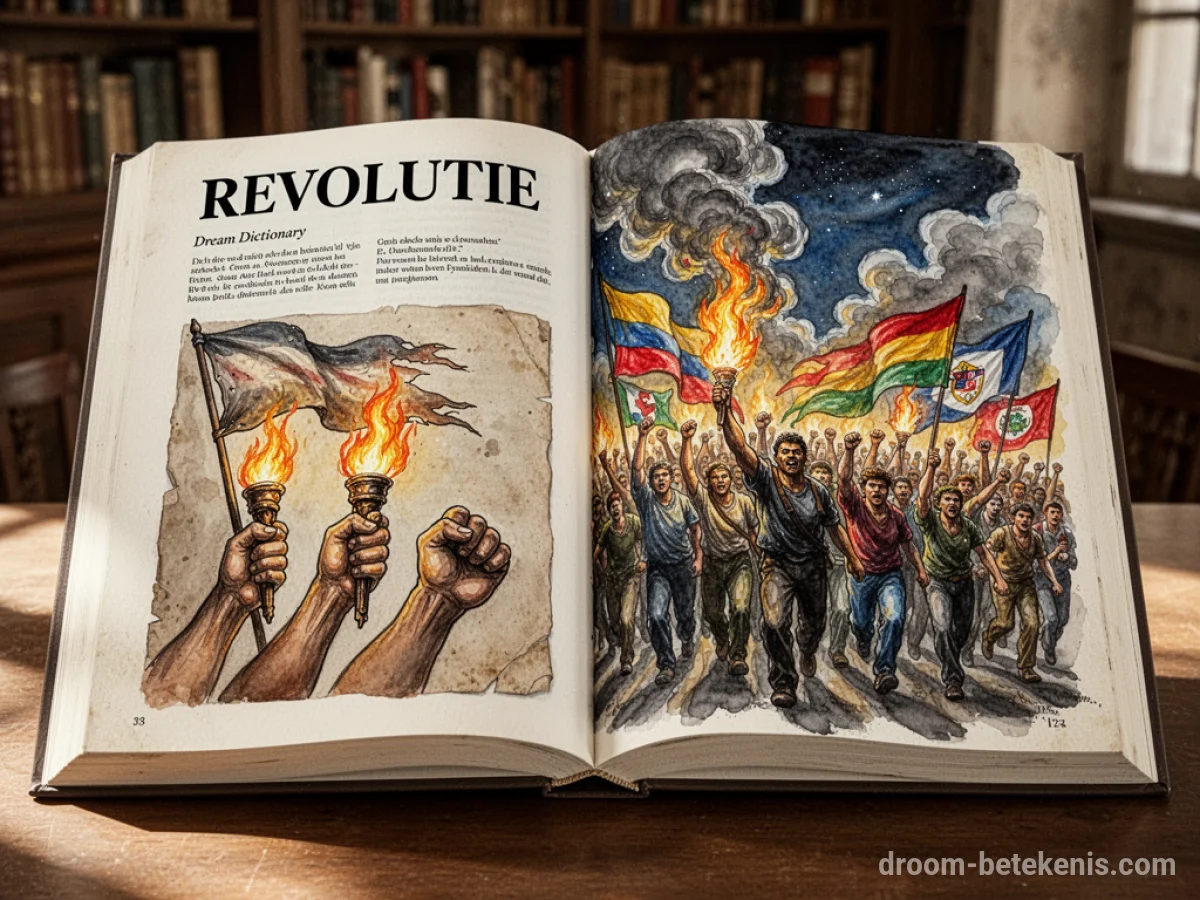 Algemene betekenis: het droomsymbool Revolutie - Archetypen en symboliek